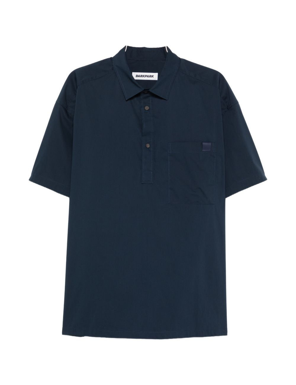 Polo a maniche corte in blu Darkpark - uomo 