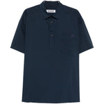 Polo a maniche corte in blu Darkpark - uomo 