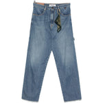 Jeans con orlo sfrangiato in blu Darkpark - uomo 