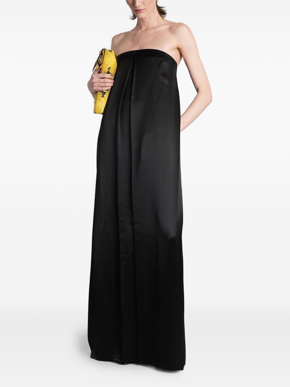Abito maxi senza spalline in neor Darkpark - donna 