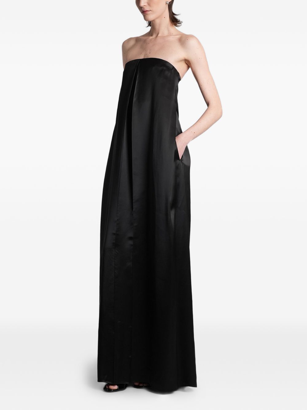 Abito maxi senza spalline in neor Darkpark - donna 