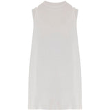 Top senza maniche in bianco Darkpark - donna 