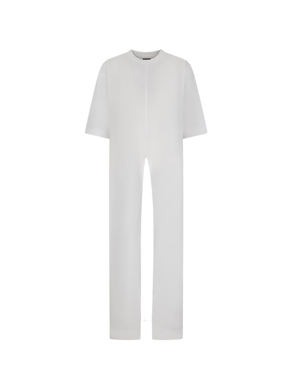 T-shirt oversize con spacchi in bianco Darkpark - donna 