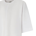 T-shirt oversize con spacchi in bianco Darkpark - donna 