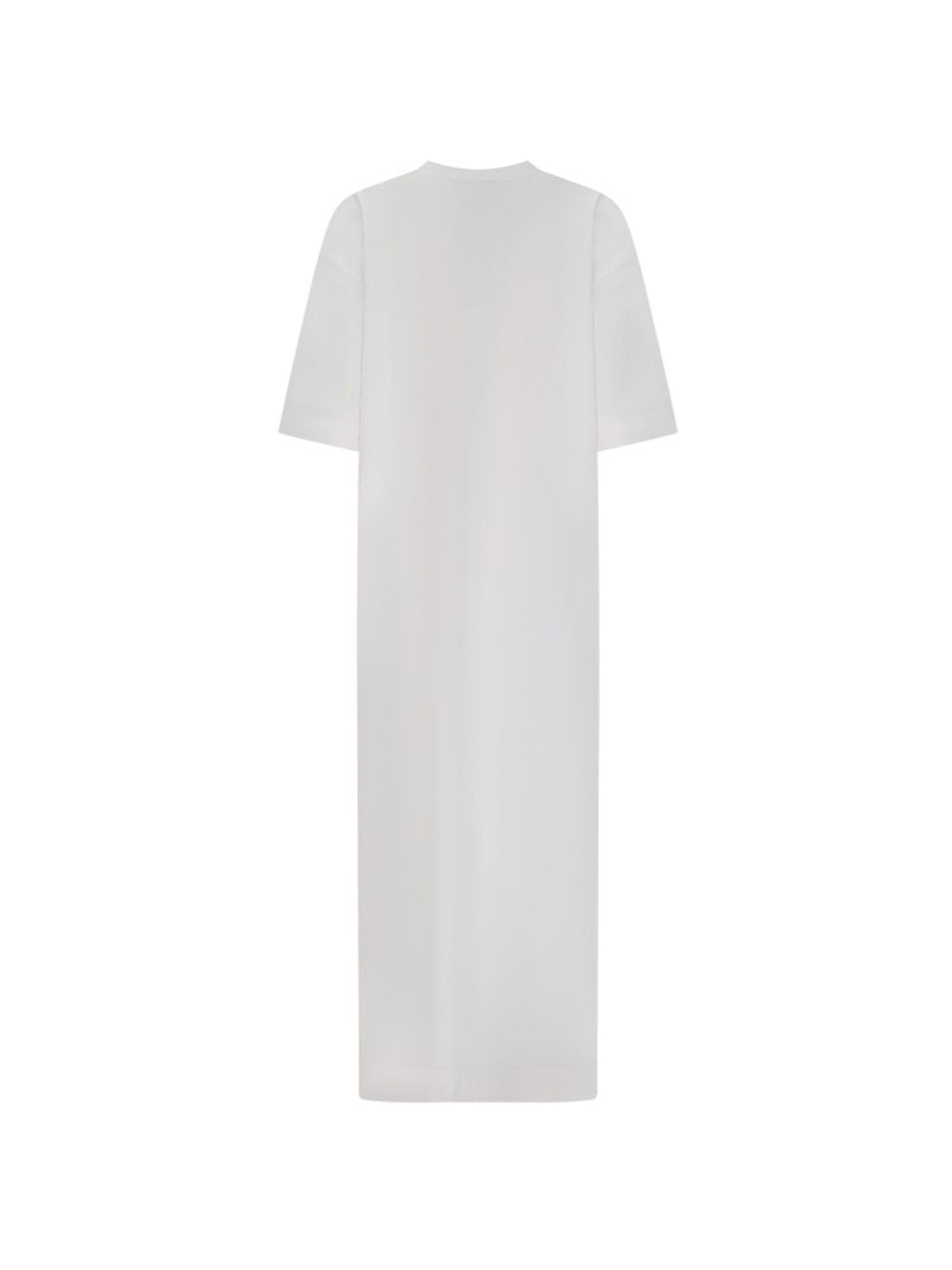 T-shirt oversize con spacchi in bianco Darkpark - donna 