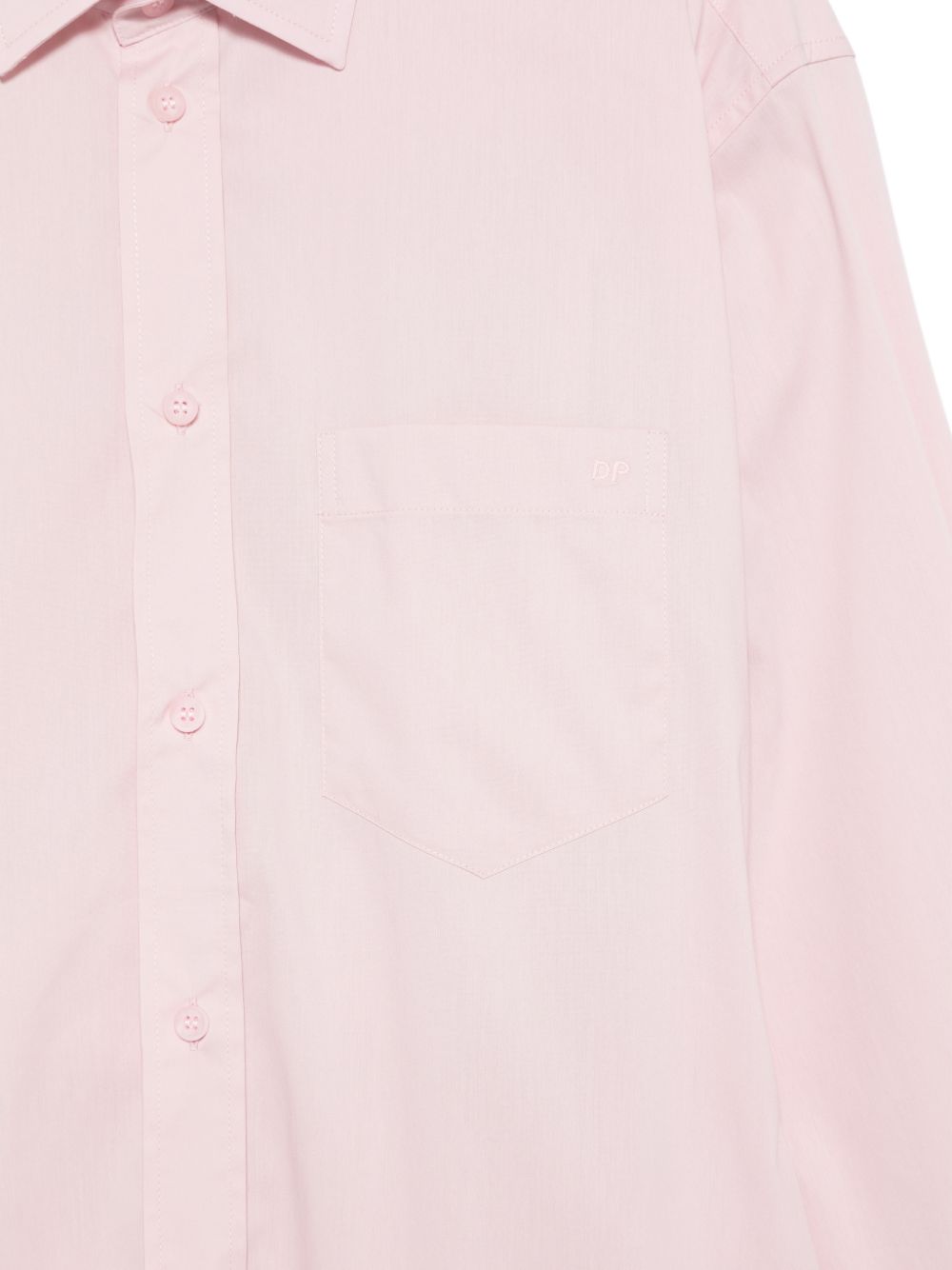 Camicia con logo ricamato in rosa Darkpark - donna 