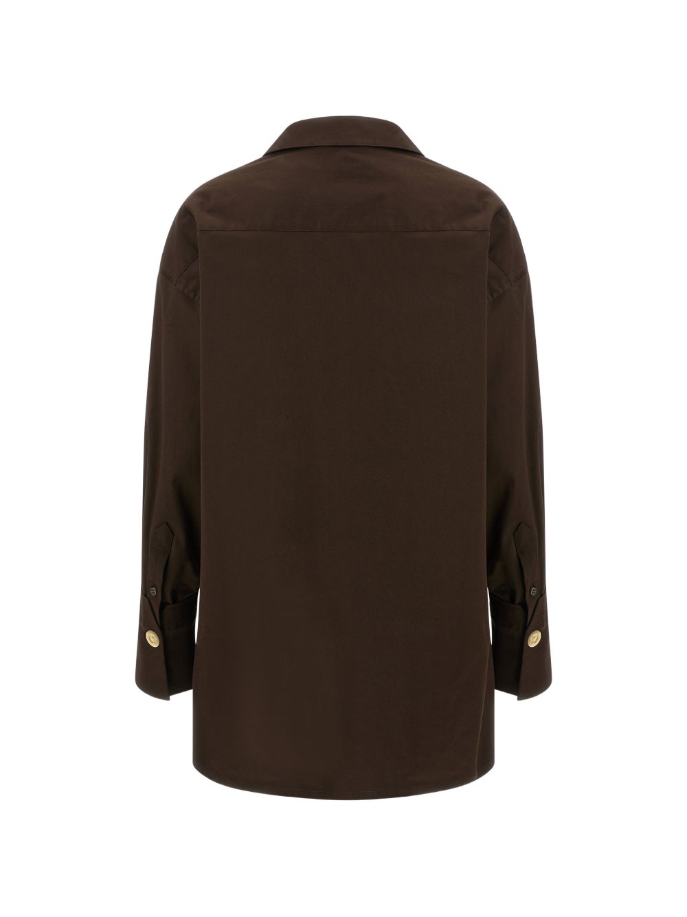 Camicia Jodie con bottone singolo in marrone Darkpark - donna 