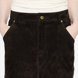Gonna midi Erika in marrone Darkpark - donna 