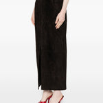 Gonna midi Erika in marrone Darkpark - donna 
