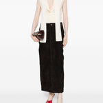 Gonna midi Erika in marrone Darkpark - donna 