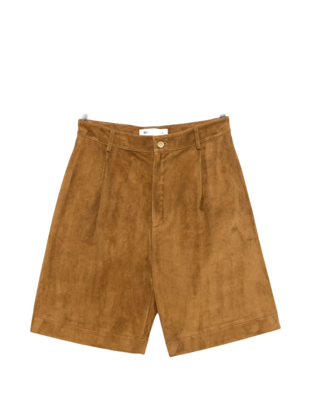 Shorts in pelle in marrone Darkpark - donna 