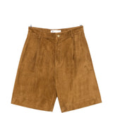 Shorts in pelle in marrone Darkpark - donna 