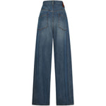 Jeans ines con pieghe in blu Darkpark - donna 