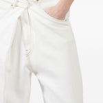 Jeans con bottoni in bianco Darkpark - donna 