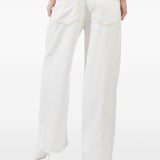 Jeans con bottoni in bianco Darkpark - donna 
