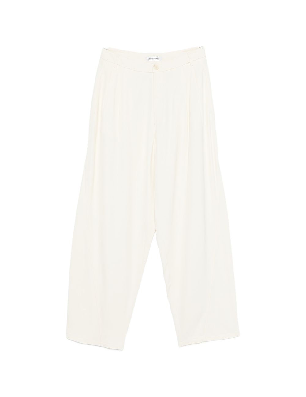 Pantaloni Phebe plissettati in bianco Darkpark - donna 