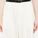 Pantaloni Phebe plissettati in bianco Darkpark - donna 