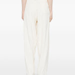 Pantaloni Phebe plissettati in bianco Darkpark - donna 