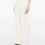 Pantaloni Phebe plissettati in bianco Darkpark - donna 