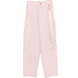 Pantaloni a gamba larga phebe in rosa Darkpark - uomo 