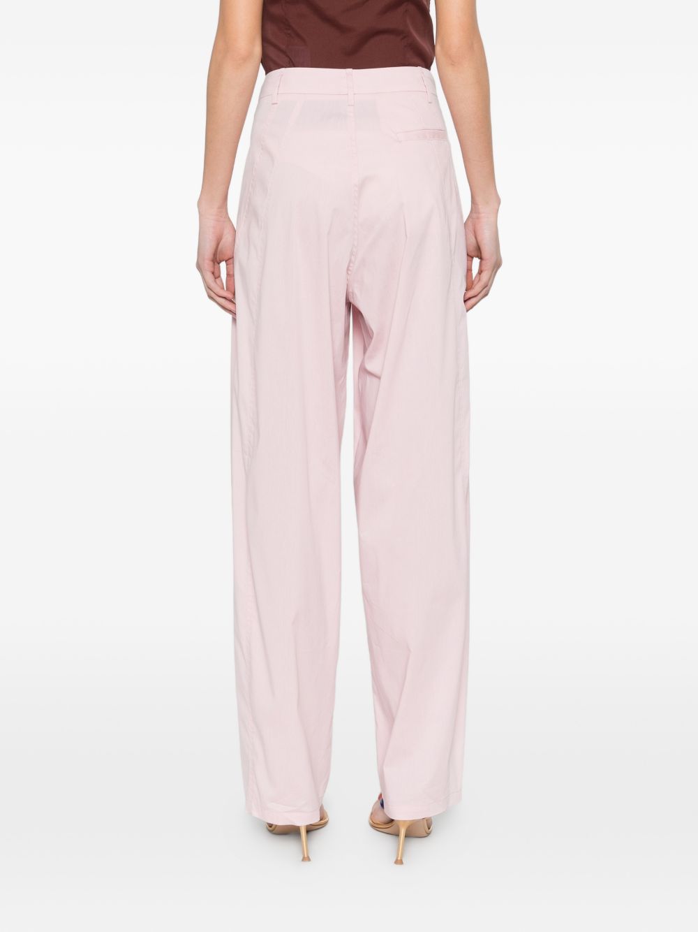 Pantaloni a gamba larga phebe in rosa Darkpark - uomo 