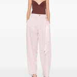 Pantaloni a gamba larga phebe in rosa Darkpark - uomo 