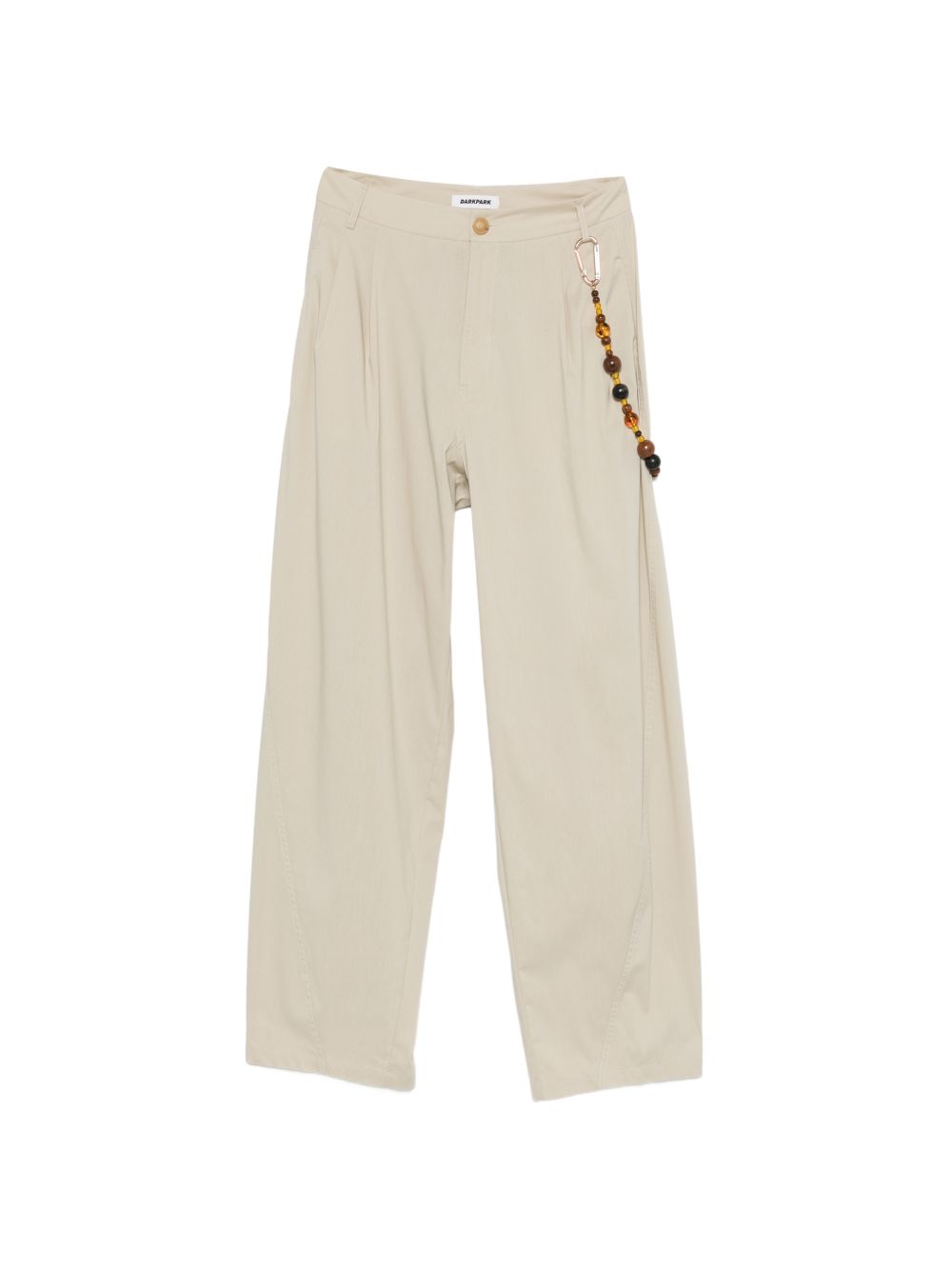 Pantaloni con perline in beige Darkpark - donna 