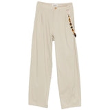 Pantaloni con perline in beige Darkpark - donna 