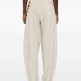 Pantaloni con perline in beige Darkpark - donna 
