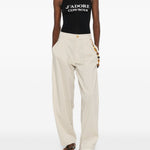 Pantaloni con perline in beige Darkpark - donna 