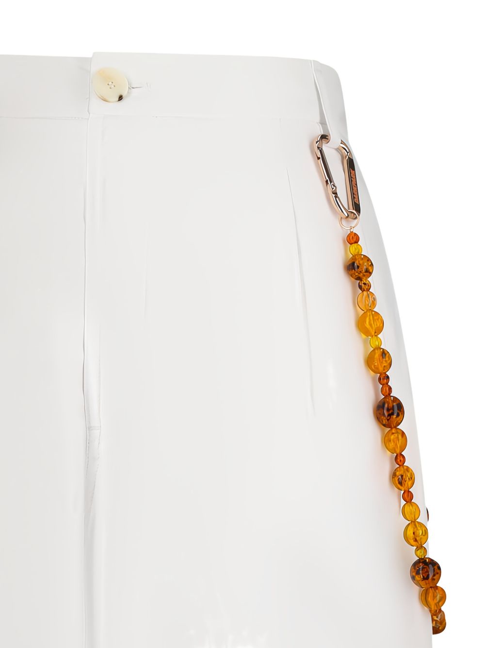 Pantaloni Phebe a gamba ampia in bianco Darkpark - donna 