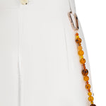 Pantaloni Phebe a gamba ampia in bianco Darkpark - donna 