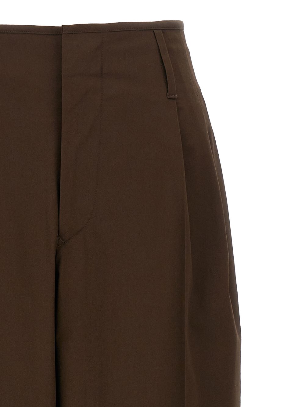 Pantaloni Diana con risvolto in marrone Darkpark - donna 