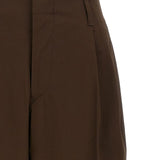 Pantaloni Diana con risvolto in marrone Darkpark - donna 