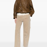 Jeans Sienna con orlo sfrangiato in beige Darkpark - donna 