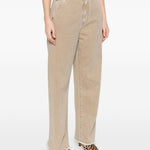 Jeans Sienna con orlo sfrangiato in beige Darkpark - donna 