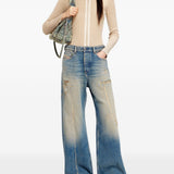 Jeans a gamba larga d-sire 1996 in blu Diesel - donna 