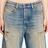 Jeans a gamba larga d-sire 1996 in blu Diesel - donna 
