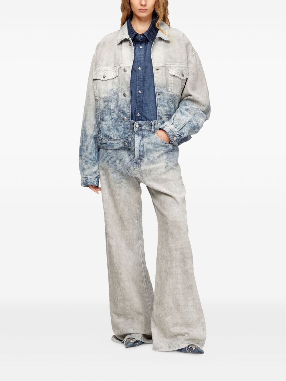 Jeans D-Sire 1996 in celeste Diesel - donna 