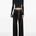 Jeans D-Sire a gamba ampia 1996 in nero Diesel - donna 