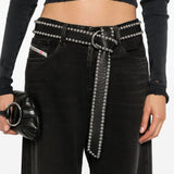 Jeans D-Sire a gamba ampia 1996 in nero Diesel - donna 