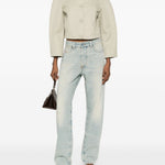Jeans cinque tasche effetto strappato in blu Diesel - donna 