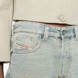Jeans cinque tasche effetto strappato in blu Diesel - donna 