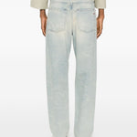 Jeans cinque tasche effetto strappato in blu Diesel - donna 
