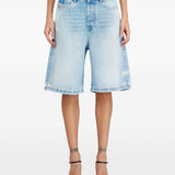 Shorts de-sire in denim blu diesel - donn 