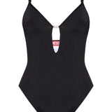 Body Ufby-Oval-D in nero Diesel - donna 