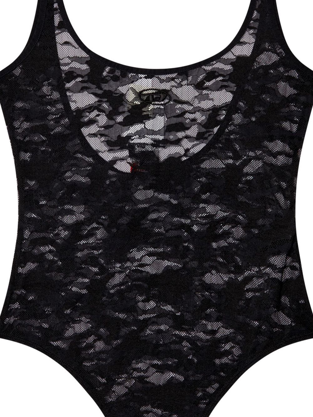 Body megan in pizzo in nero Diesel - donna 