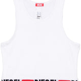 Top sportivo sandra d-core in bianco Diesel - donna 