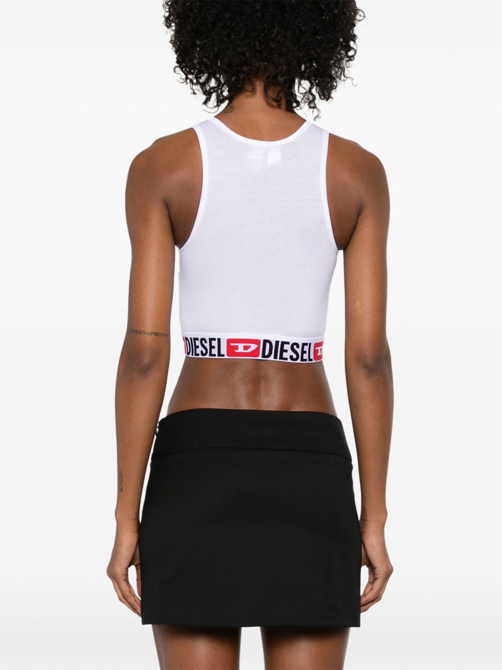 Top sportivo sandra d-core in bianco Diesel - donna 