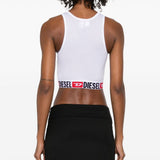 Top sportivo sandra d-core in bianco Diesel - donna 